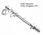 Kickstart Welle 250cc Zongshen WK